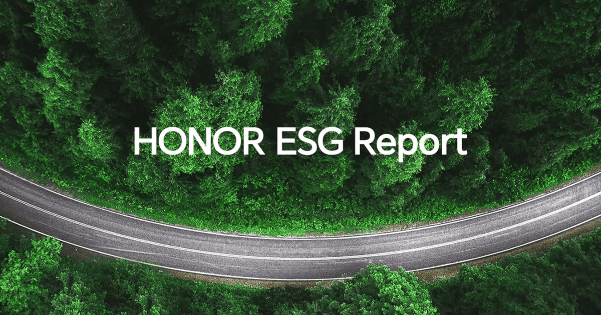 Компания HONOR опубликовала первый ESG-отчет