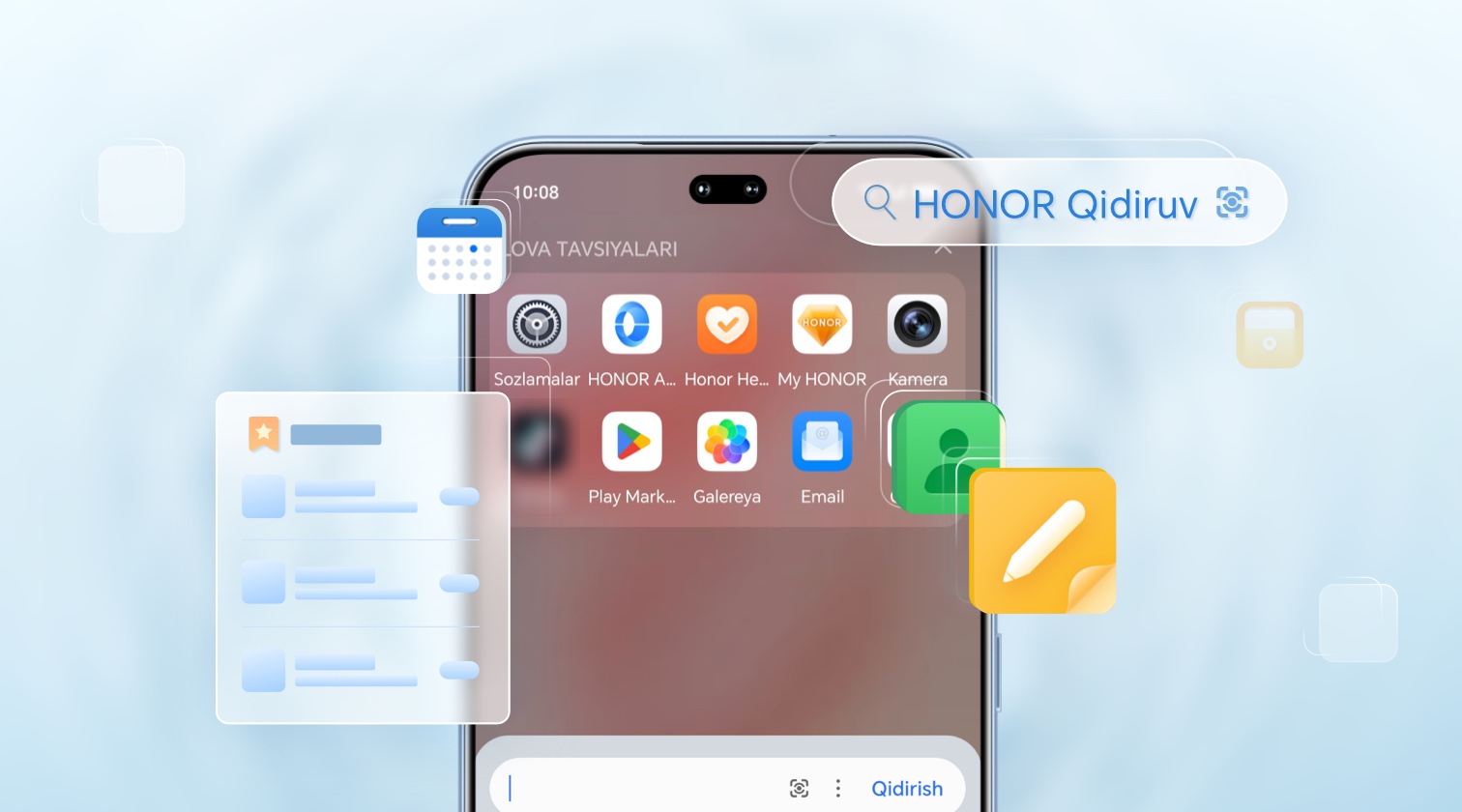 HONOR Qidiruv yordamida telefonda istalgan narsani oson va tez toping