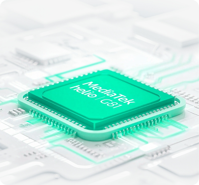 HONOR Play10 Chip Helio G81 với CPU 8 nhân mạnh mẽ