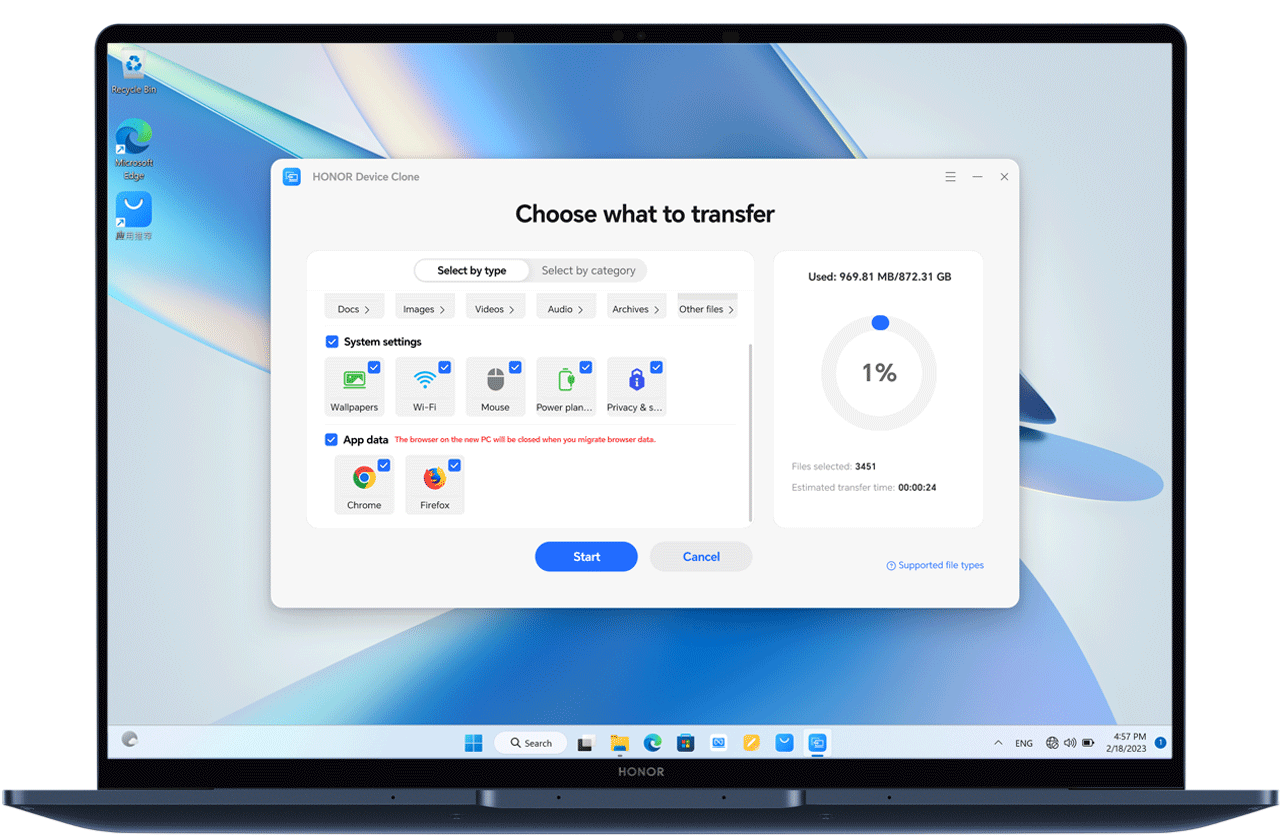 Các bước chuyển dữ liệu từ PC cũ qua Device Clone 3